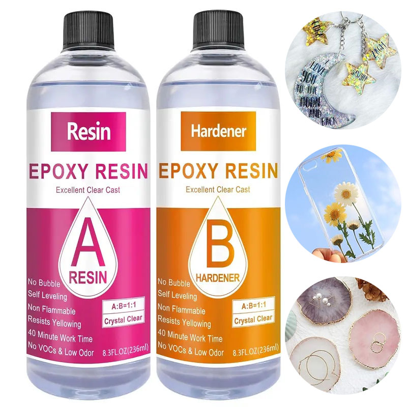 Resin Art Table Top - Kristal Berraklığında Epoksi Reçine Kiti Döküm
