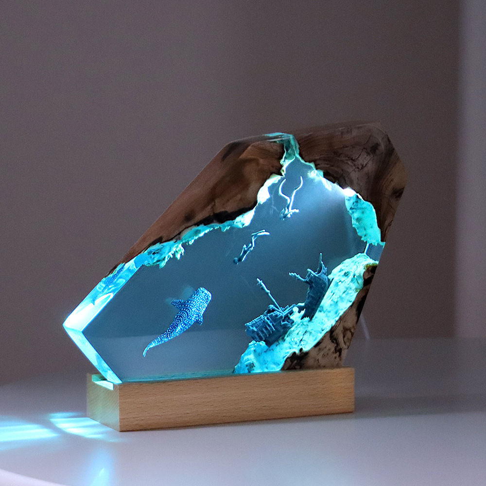 Resin Art Table Top - Yeni Yaratıcı Kapalı Yatak Odası ofis