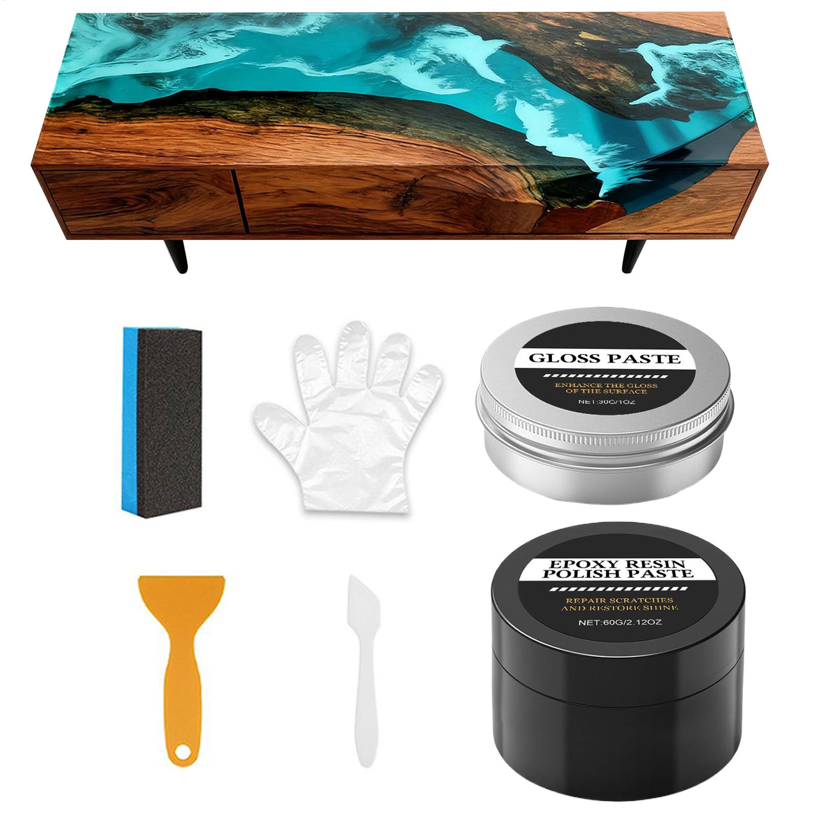 Resin Art Work - Epoksi Reçine Parlatma Seti - Parlaklığı
