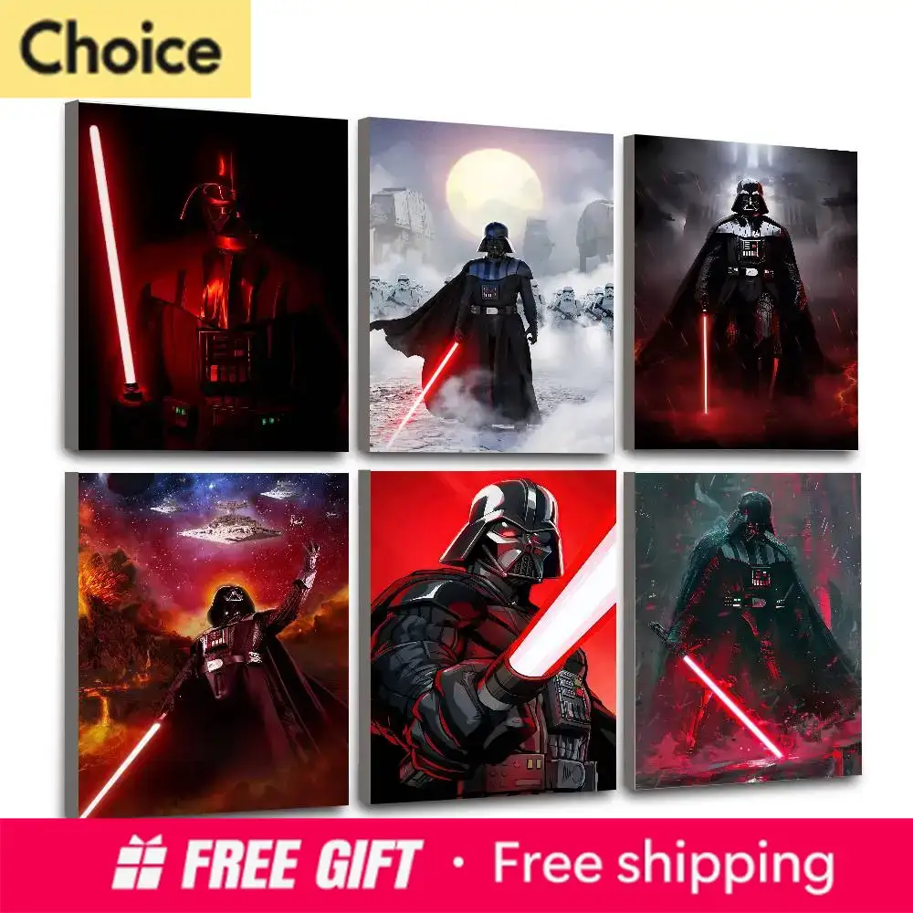 Resin Art Wall Decor - S-Star Wars Darth Vader lassic Kapak