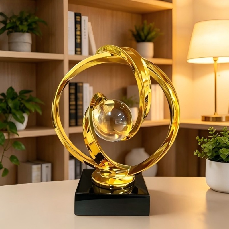 Resin Art Wedding Gift - Modern Yaratıcı Soyut Sanat Ev Dekoru