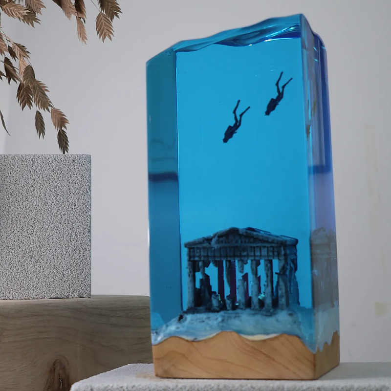 YENİ Denizcilik Sanatı Ev Deko - Resin Art Table Top incelemesi ve fiyatı