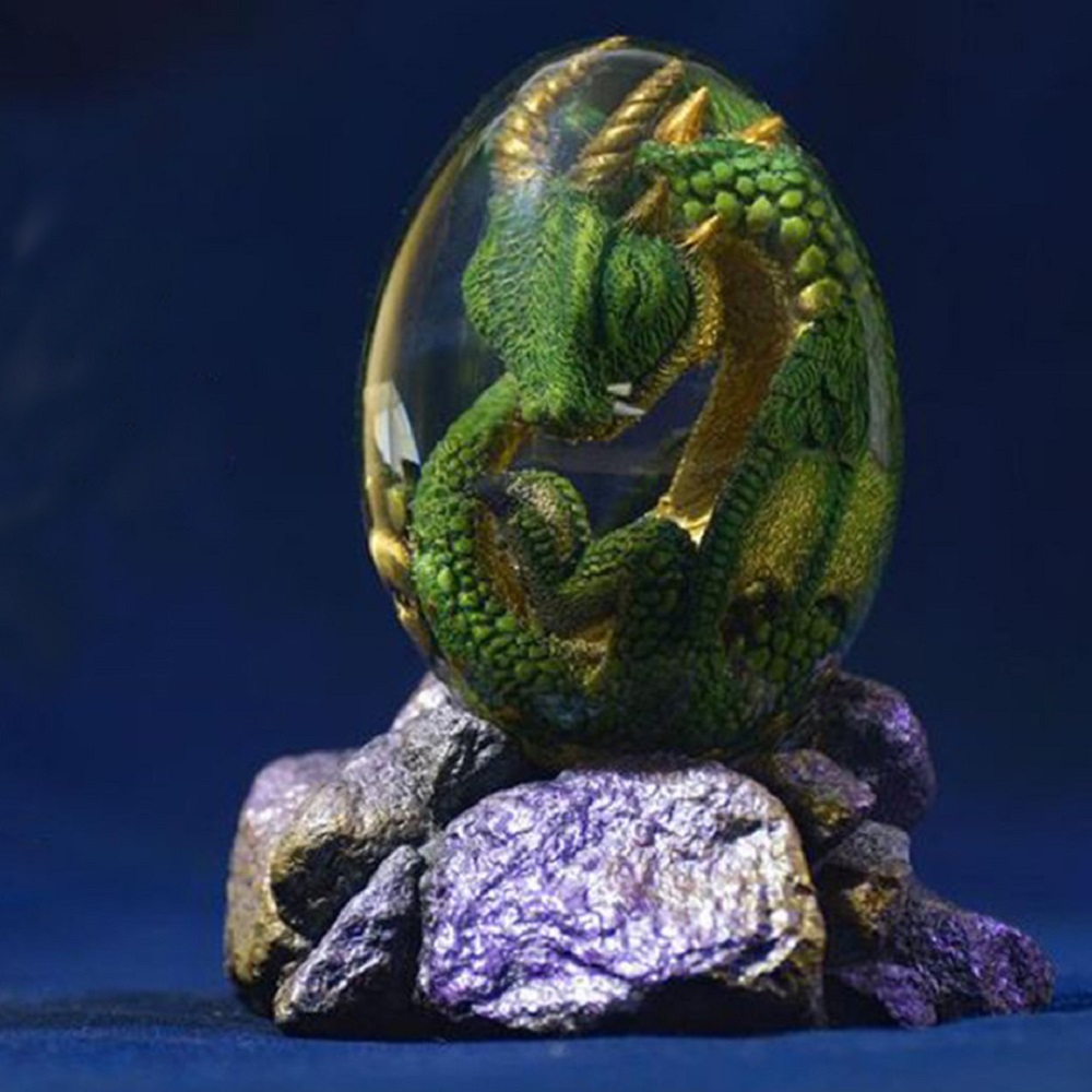 Lav ejderha yumurta heykeli st - Resin Art Stand incelemesi ve fiyatı