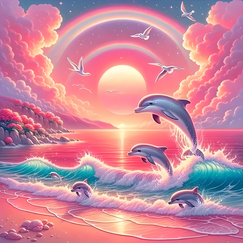 Elmas Boyama Seti, Pembe Gökyü - Resin Art Work incelemesi ve fiyatı