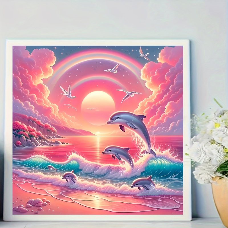 Elmas Boyama Seti, Pembe Gökyü - Resin Art Work incelemesi ve fiyatı
