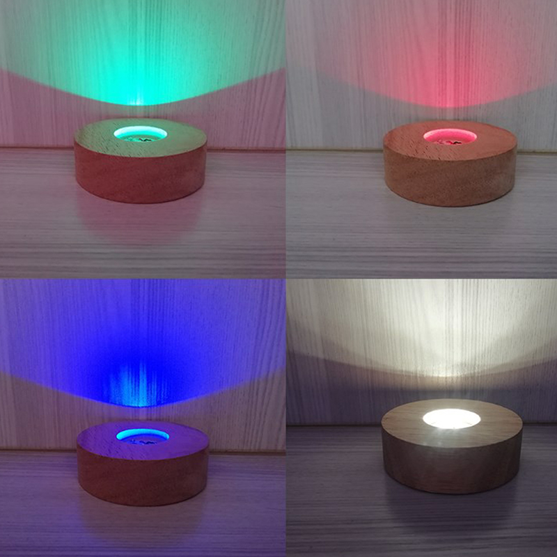 8cm yuvarlak ahşap LED ışık ek - Resin Art Stand incelemesi ve fiyatı