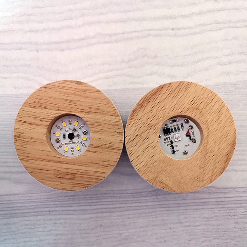 8cm yuvarlak ahşap LED ışık ek - Resin Art Stand incelemesi ve fiyatı