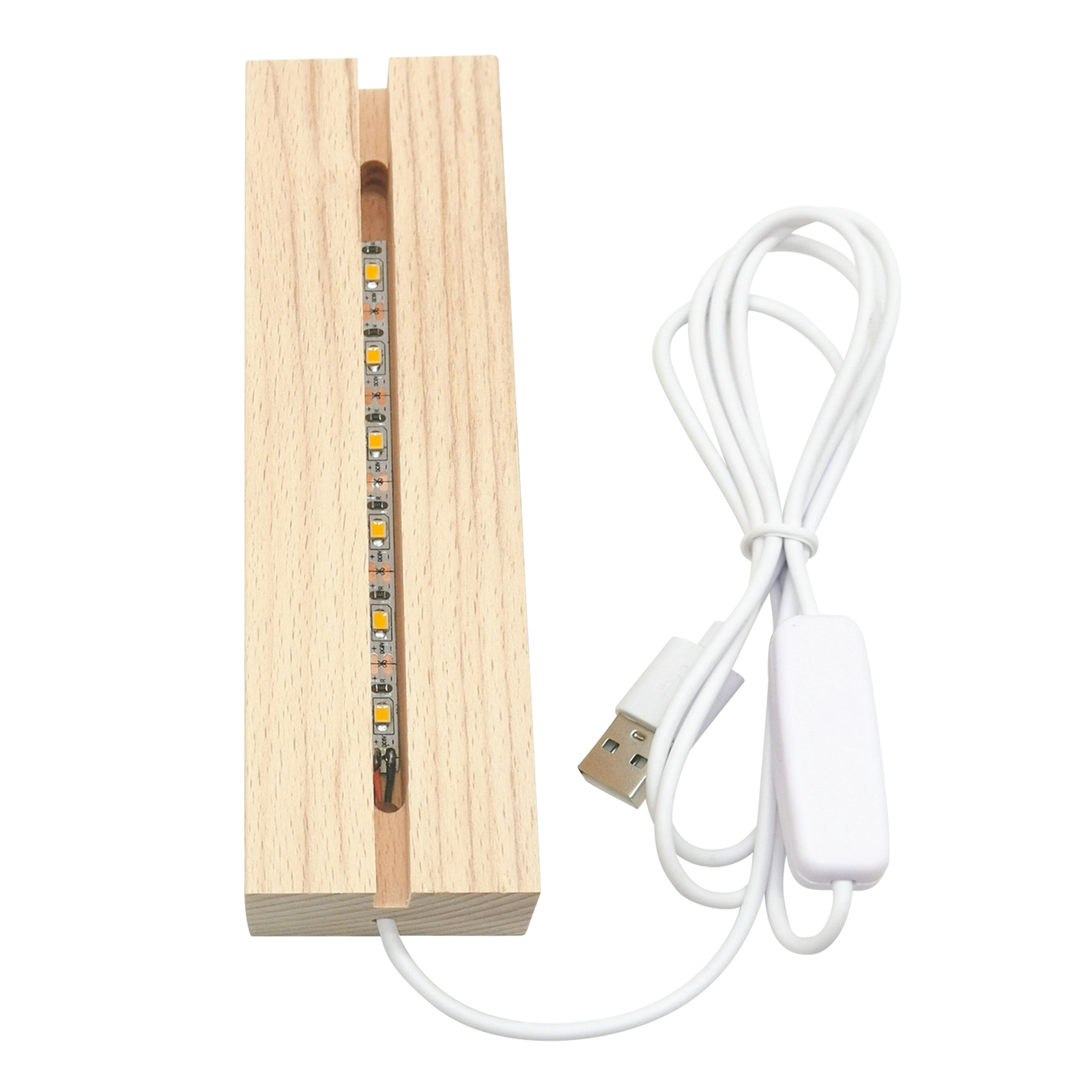 LED ahşap ışık ekran kristal a - Resin Art Stand incelemesi ve fiyatı