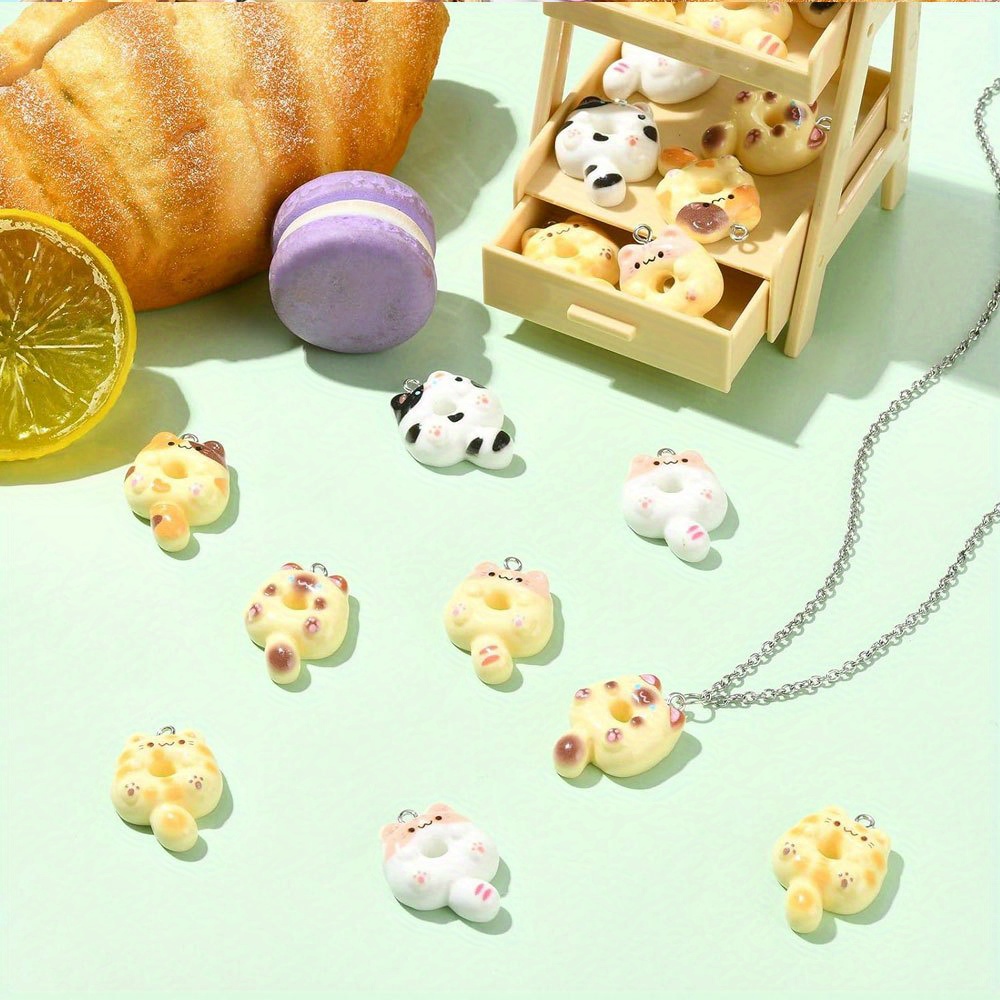 4/14/28 adet Çok renkli Kedi ş - Resin Art Bracelet incelemesi ve fiyatı