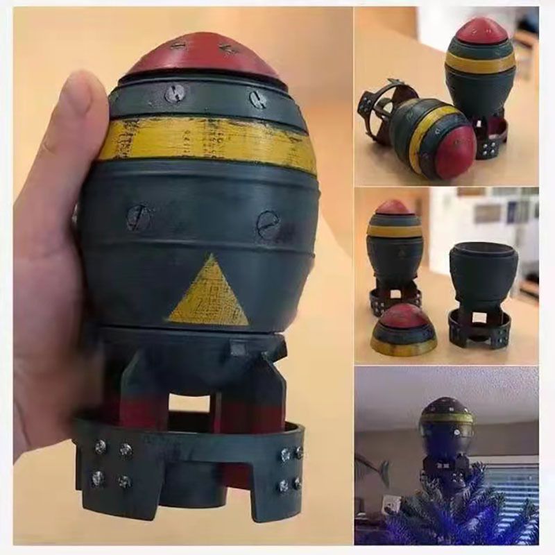 Yeni Mini Nuke bomba saklama k - Resin Art Table Top incelemesi ve fiyatı