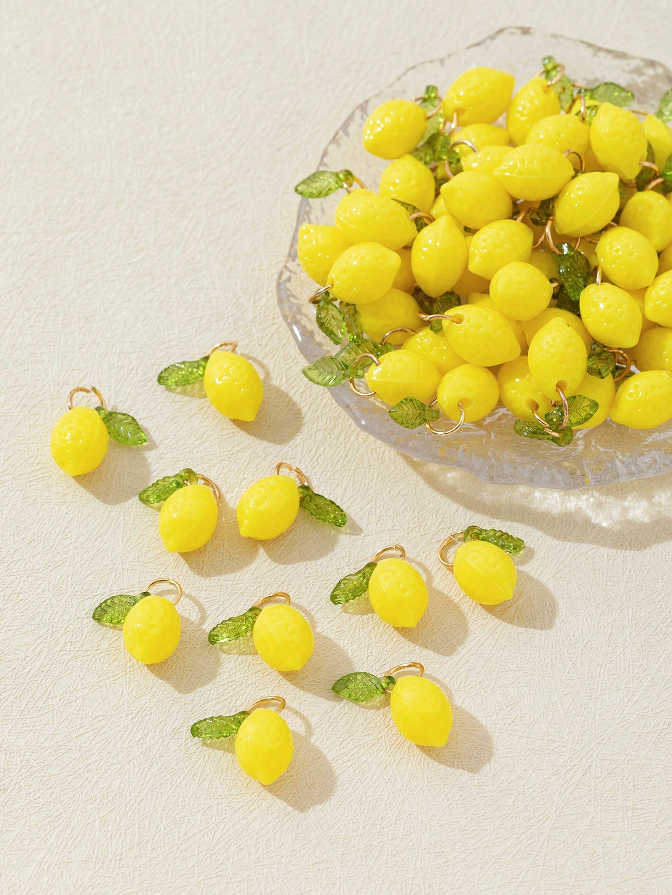 10 adet 3D limon reçine takıla - Resin Art Bracelet incelemesi ve fiyatı