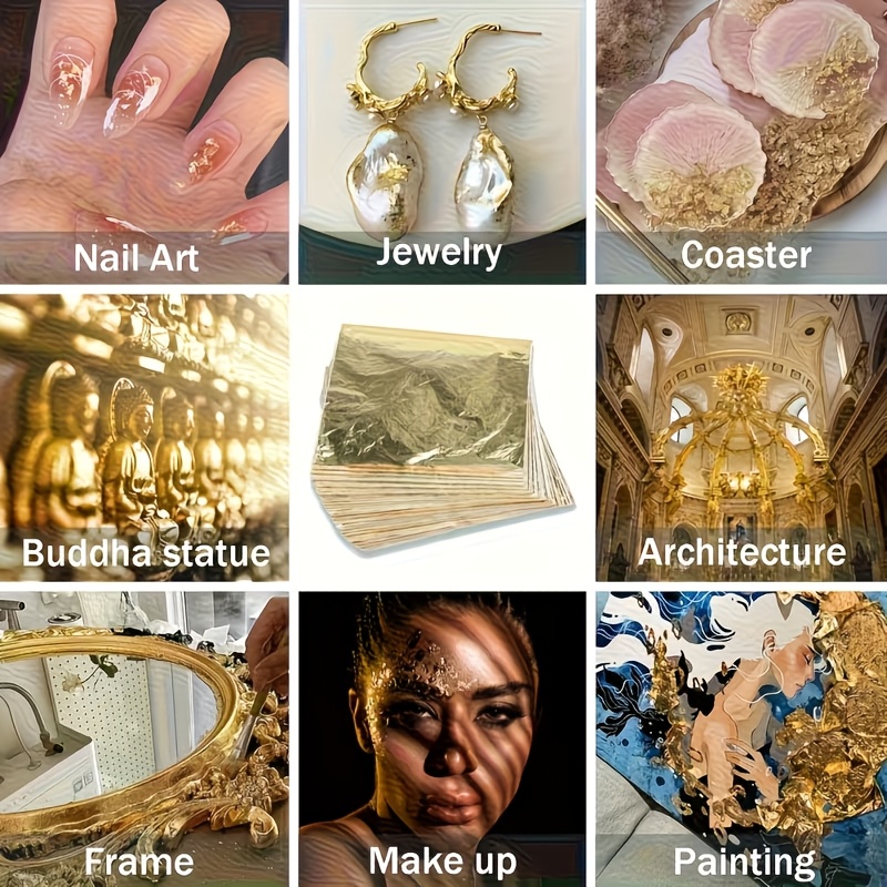 100 Adet İmitasyon Altın Folyo - Resin Art Wedding Gift incelemesi ve fiyatı