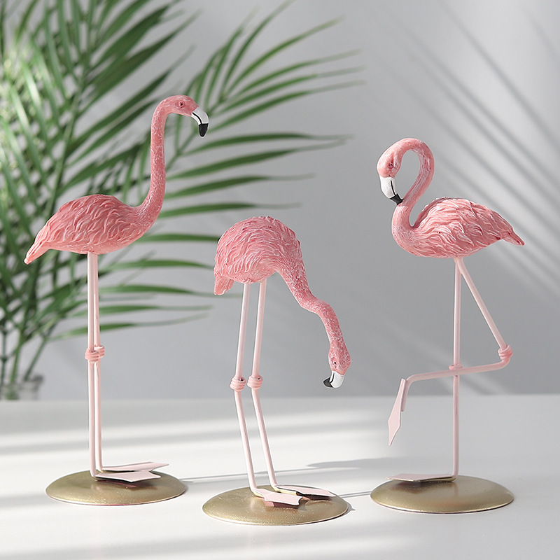 3 Adet Pembe Flamingo Figürler - Resin Art Wedding Gift incelemesi ve fiyatı