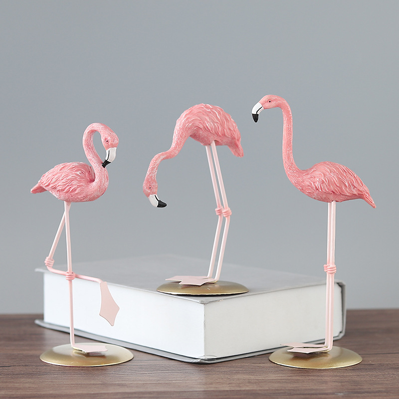 3 Adet Pembe Flamingo Figürler - Resin Art Wedding Gift incelemesi ve fiyatı
