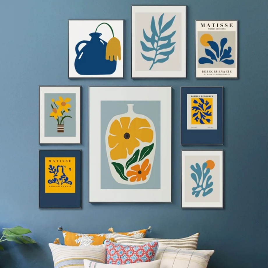 Henri Matisse Picasso Posterle - Resin Art Wall Decor incelemesi ve fiyatı