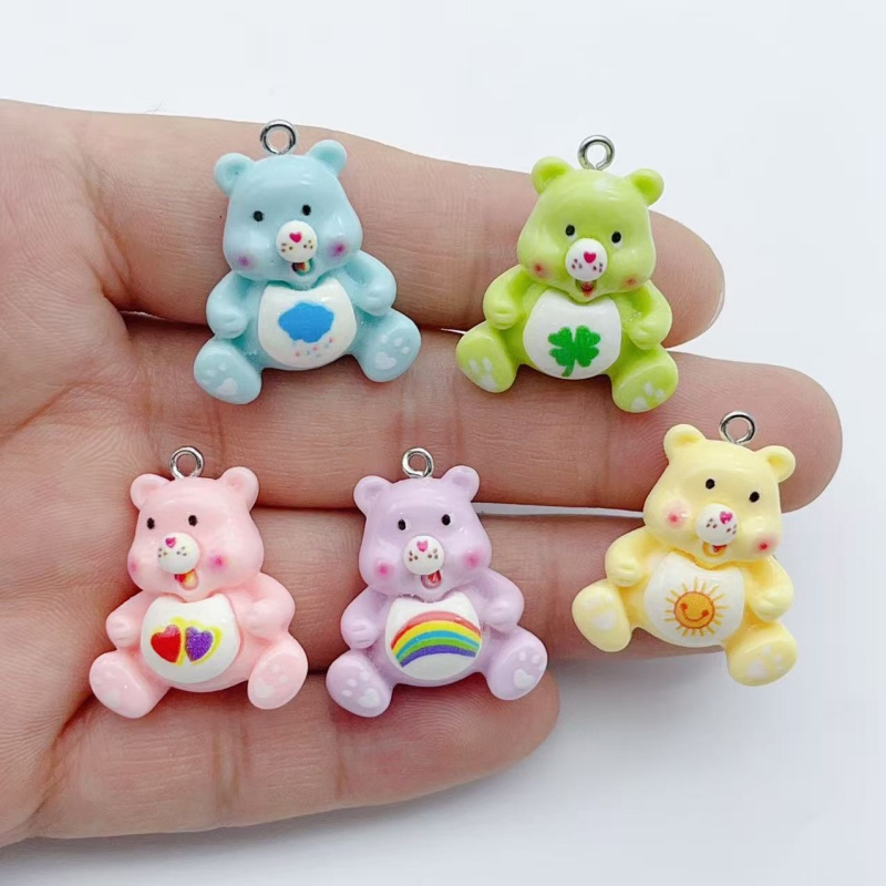 10 adet karikatür hayvan figür - Resin Art Earrings incelemesi ve fiyatı