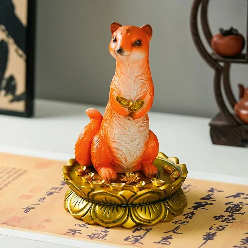 Wong Tai Sin Süsü Çakal Heykel - Resin Art Table Top incelemesi ve fiyatı