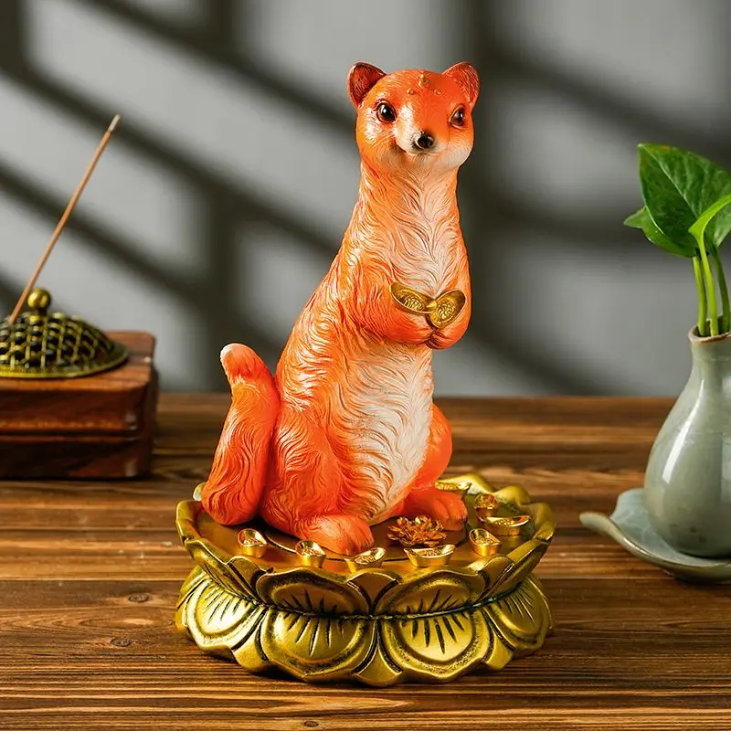 Wong Tai Sin Süsü Çakal Heykel - Resin Art Table Top incelemesi ve fiyatı