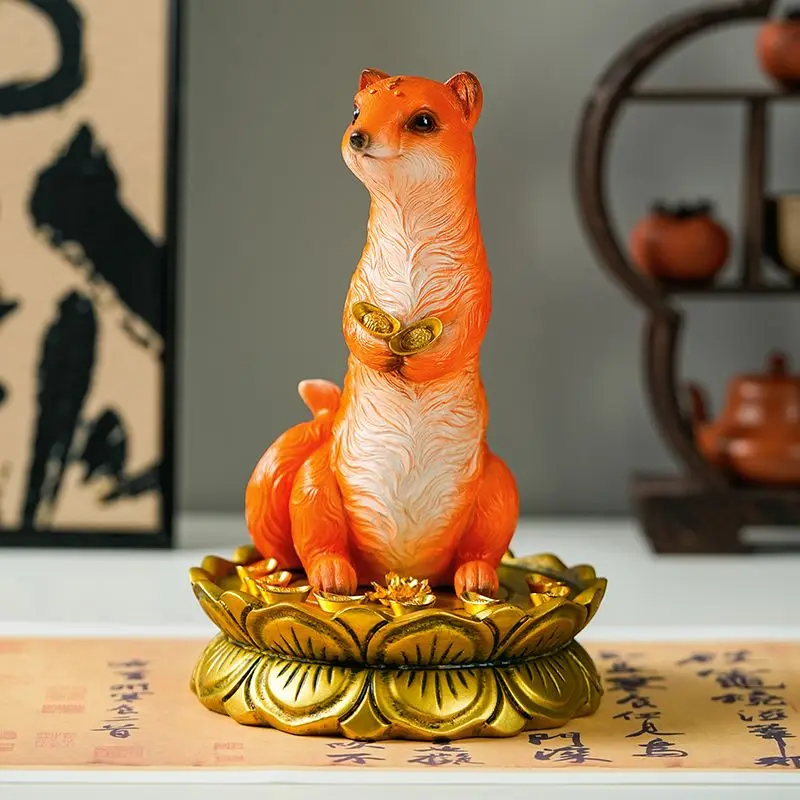 Wong Tai Sin Süsü Çakal Heykel - Resin Art Table Top incelemesi ve fiyatı
