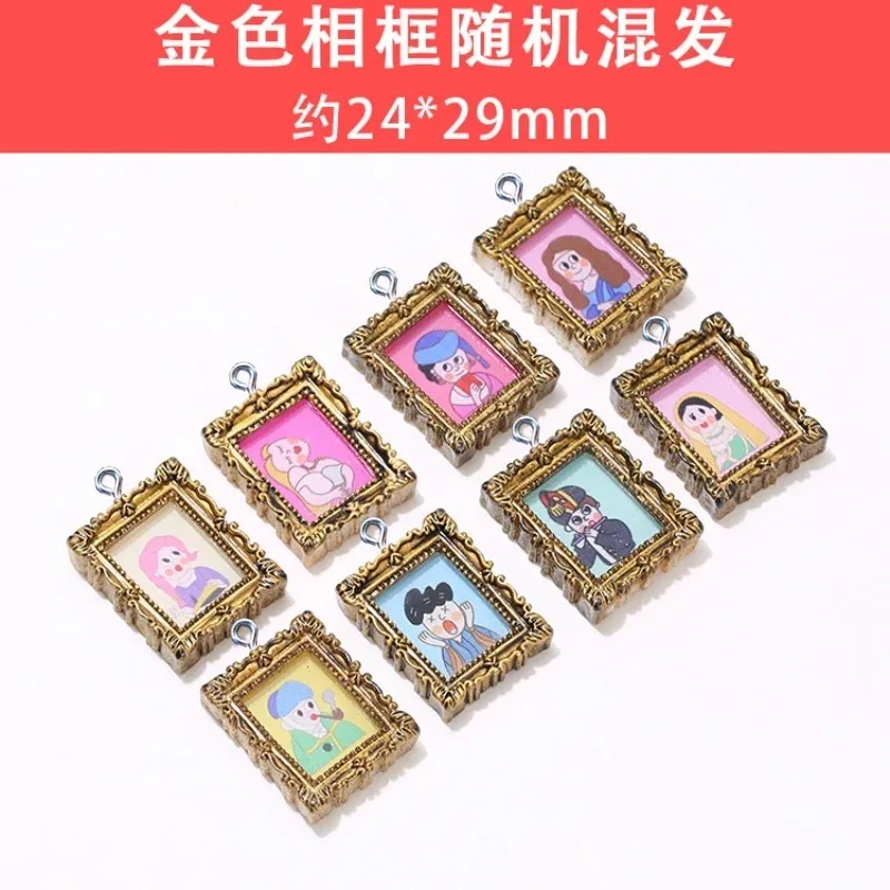 10 adet Flatback Cabochon Vint - Resin Art Bracelet incelemesi ve fiyatı