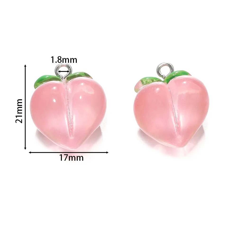 10 adet şeffaf pembe şeftali r - Resin Art Bracelet incelemesi ve fiyatı