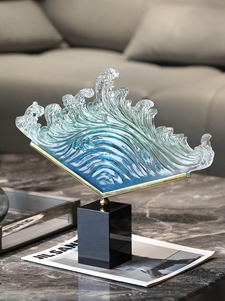 Şeffaf Gradyanlı Okyanus Dalga - Resin Art Wedding Gift incelemesi ve fiyatı
