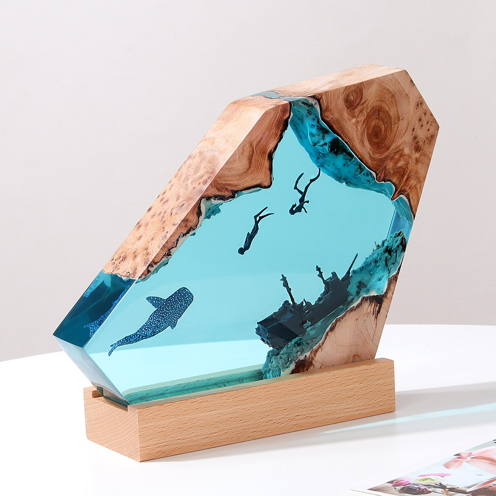 Yeni Yaratıcı Kapalı Yatak Oda - Resin Art Table Top incelemesi ve fiyatı
