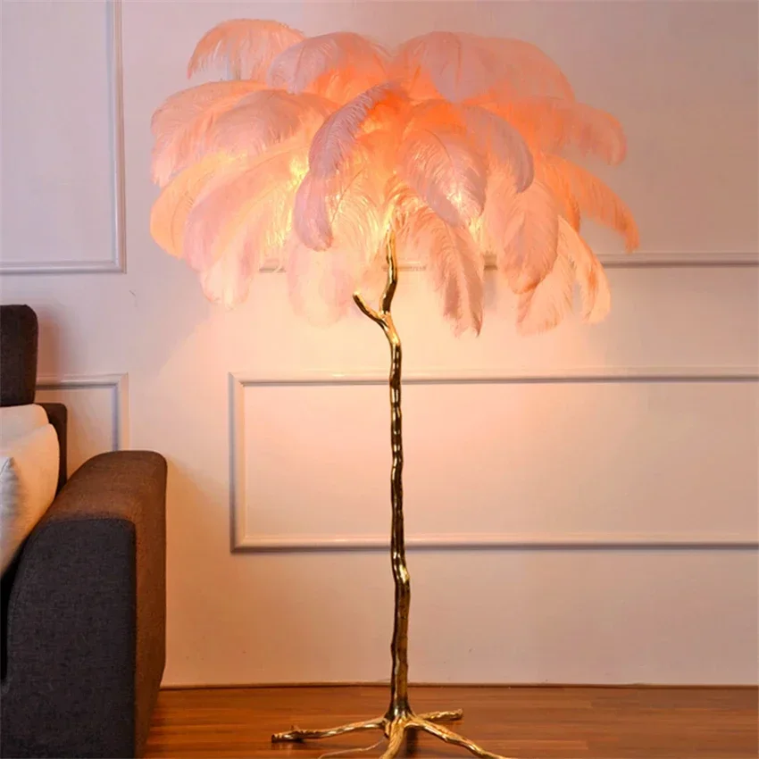 Modern Led Devekuşu Tüyü Ayakl - Resin Art Stand incelemesi ve fiyatı