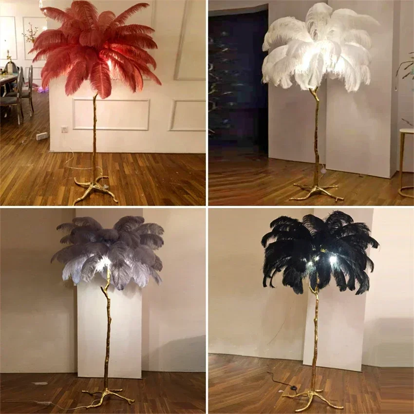 Modern Led Devekuşu Tüyü Ayakl - Resin Art Stand incelemesi ve fiyatı