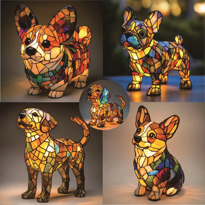 LED 3D Sevimli Corgi/Pug/Kedi  - Resin Art Table Top incelemesi ve fiyatı