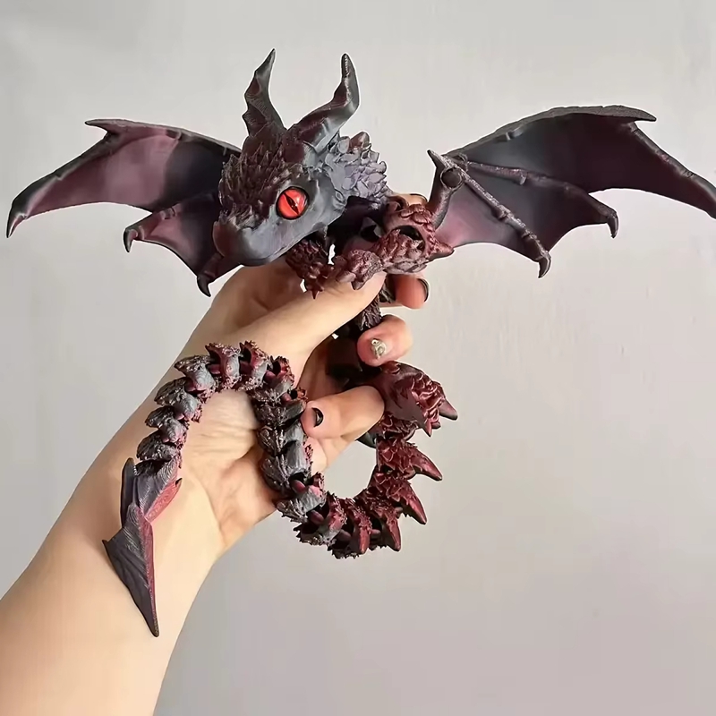 3D Baskılı Kanatlı Taşıma Ejde - Resin Art Table Top incelemesi ve fiyatı