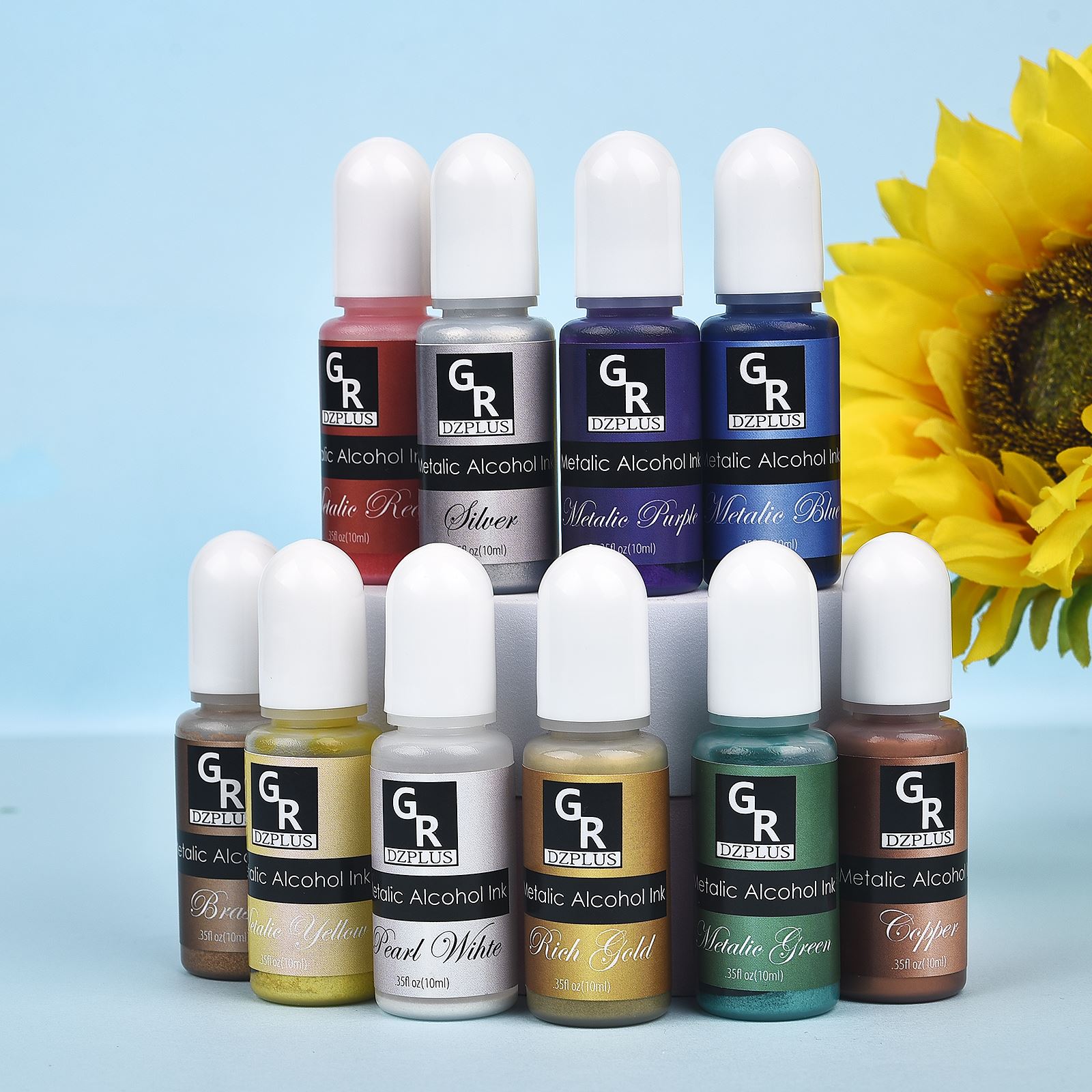 10ml/15ml sanat mürekkep alkol - Resin Art Alcohol Ink incelemesi ve fiyatı