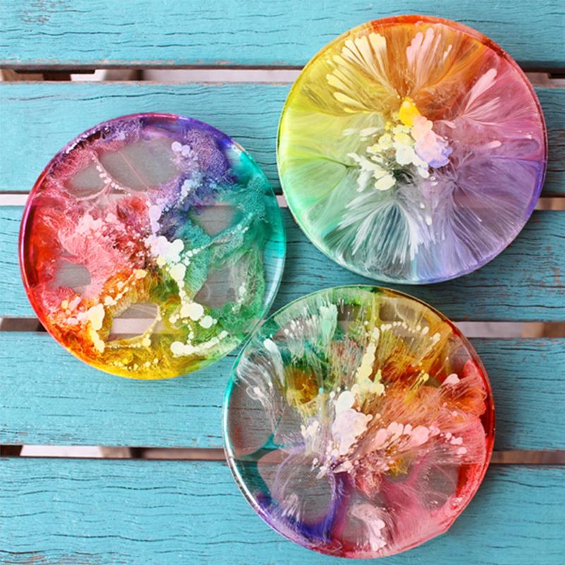 24 renk 10ml sanat mürekkep al - Resin Art Alcohol Ink incelemesi ve fiyatı