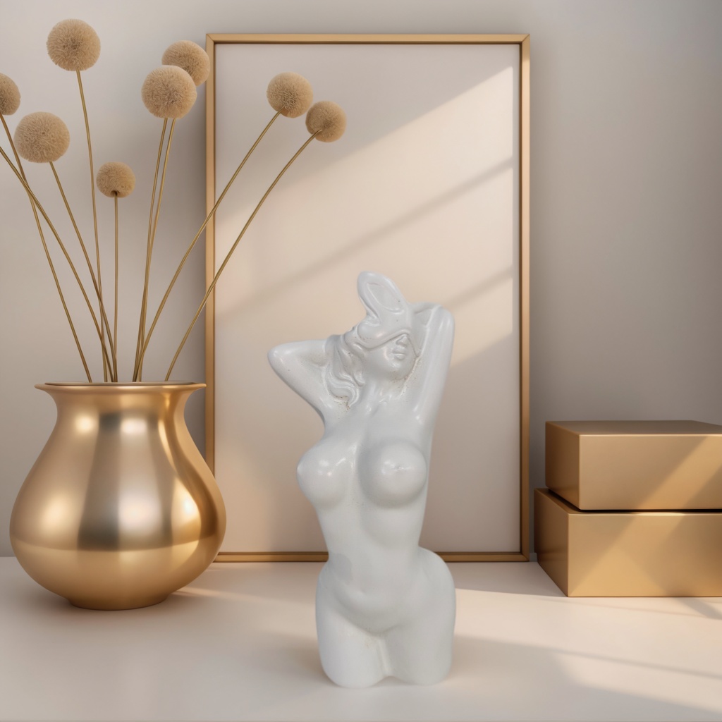 1 Adet Sanatsal İnsan Şeklinde - Resin Art Table Top incelemesi ve fiyatı